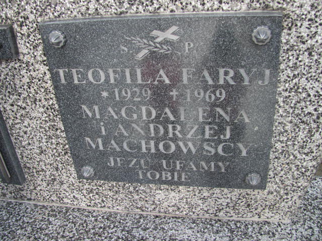 Magdalena Machowska Jasło - Grobonet - Wyszukiwarka osób pochowanych