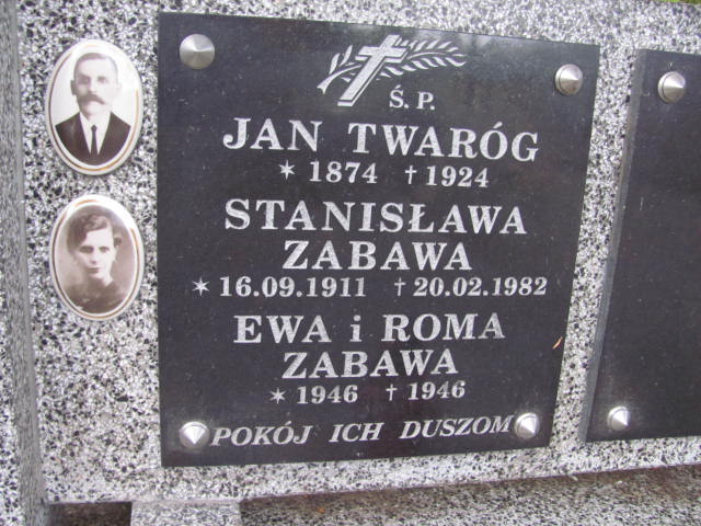 Jan Twaróg 1874 Jasło - Grobonet - Wyszukiwarka osób pochowanych