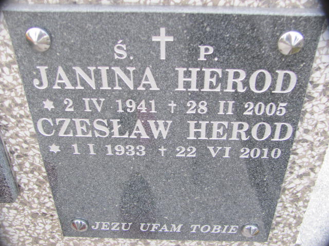 Maria Herod Jasło - Grobonet - Wyszukiwarka osób pochowanych