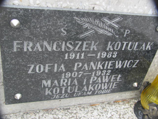 Paweł Kotulak Jasło - Grobonet - Wyszukiwarka osób pochowanych