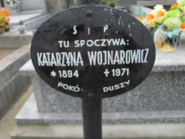 Katarzyna Wojnarowicz 1894 Jasło - Grobonet - Wyszukiwarka osób pochowanych