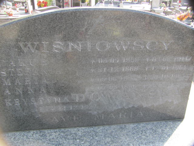 Krystyna Domańska  1927 Jasło - Grobonet - Wyszukiwarka osób pochowanych