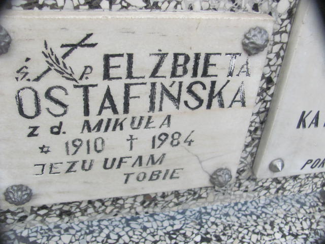 Jan Mikuła 1888 Jasło - Grobonet - Wyszukiwarka osób pochowanych