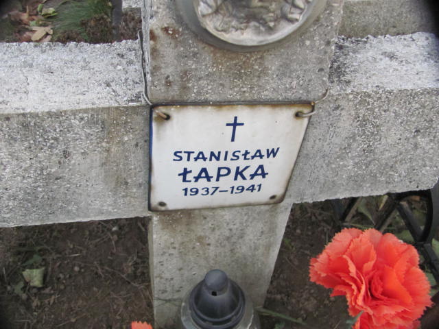 Stanisław Łapka 1937 Jasło - Grobonet - Wyszukiwarka osób pochowanych
