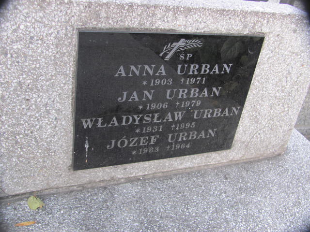 Jan Urban 1906 Jasło - Grobonet - Wyszukiwarka osób pochowanych