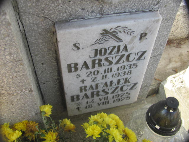 Józefa Barszcz 1935 Jasło - Grobonet - Wyszukiwarka osób pochowanych