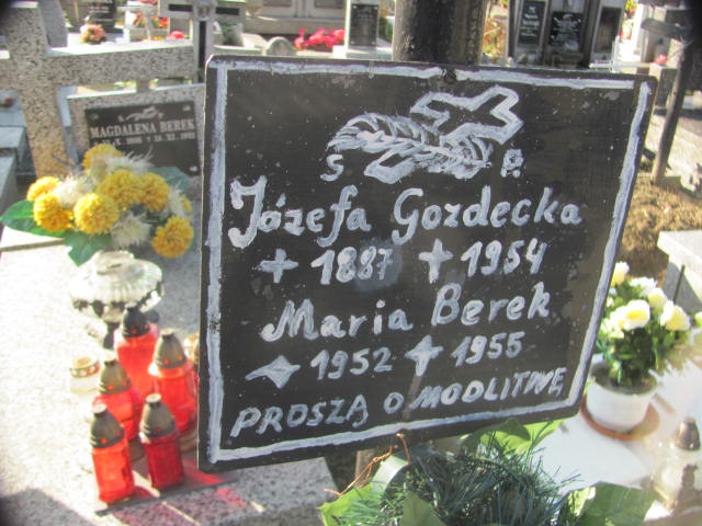 Maria Berek 1952 Jasło - Grobonet - Wyszukiwarka osób pochowanych