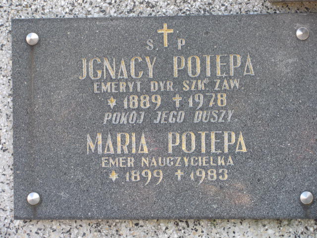 Maria Potępa 1899 Jasło - Grobonet - Wyszukiwarka osób pochowanych