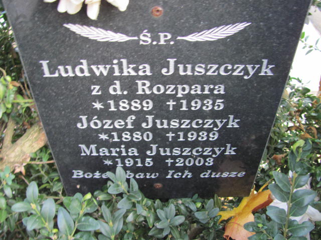 Anna Juszczyk 1920 Jasło - Grobonet - Wyszukiwarka osób pochowanych