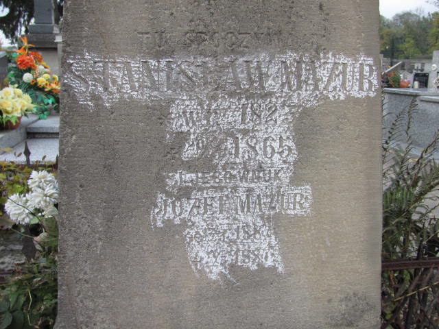 Józef Mazur 1887 Jasło - Grobonet - Wyszukiwarka osób pochowanych