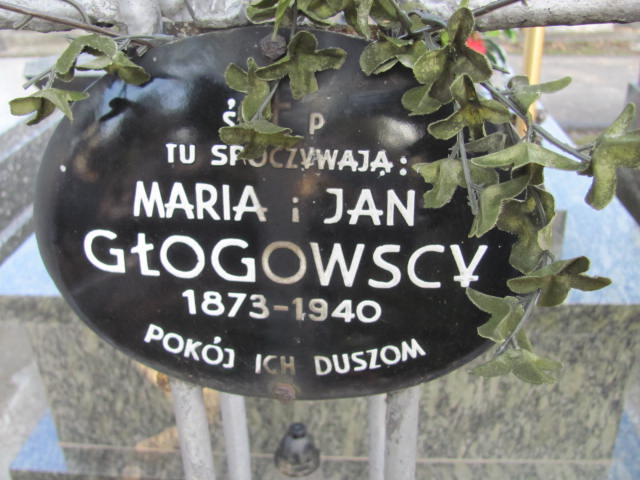Jan Głogowski 1873 Jasło - Grobonet - Wyszukiwarka osób pochowanych
