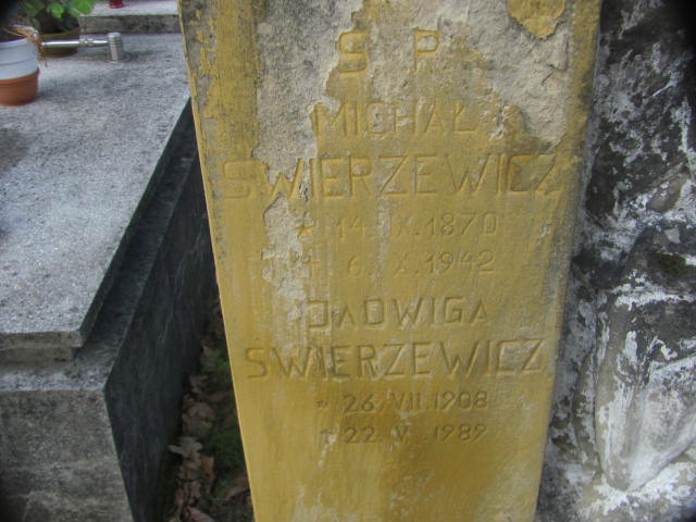 Michał Świerzewicz 1870 Jasło - Grobonet - Wyszukiwarka osób pochowanych