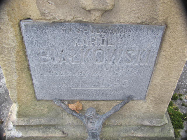 Karol Białkowski 1812 Jasło - Grobonet - Wyszukiwarka osób pochowanych