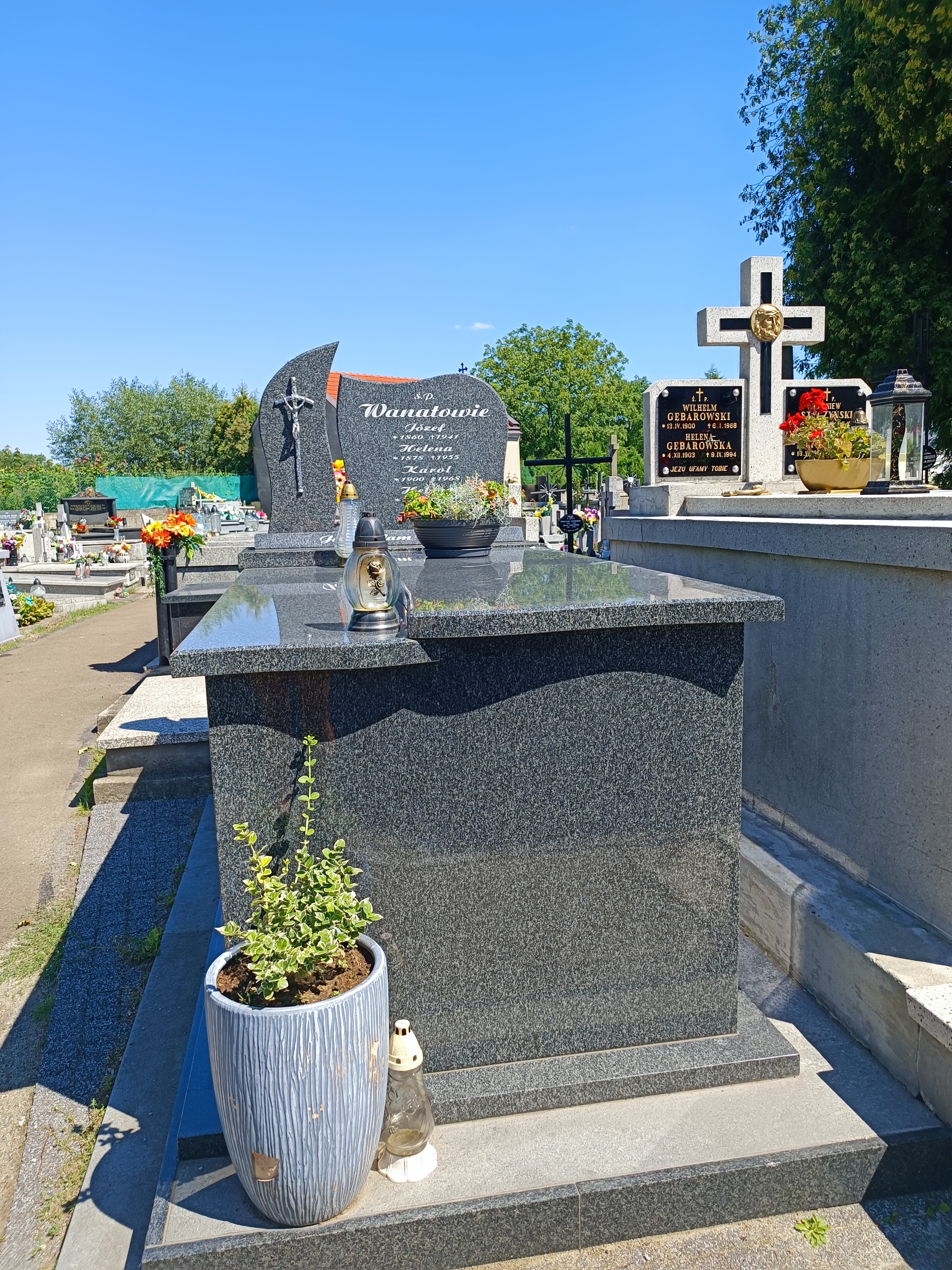 Józef Wanat 1860 Jasło - Grobonet - Wyszukiwarka osób pochowanych