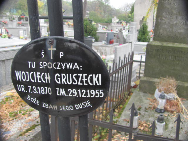 Wojciech Gruszecki 1870 Jasło - Grobonet - Wyszukiwarka osób pochowanych