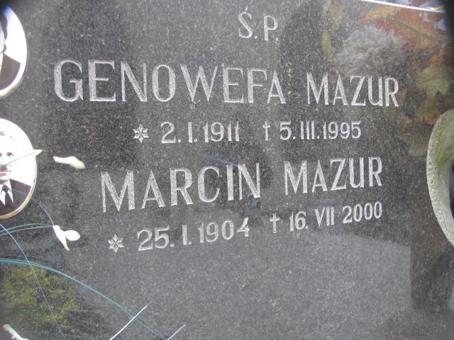 Marcin Mazur 1904 Jasło - Grobonet - Wyszukiwarka osób pochowanych