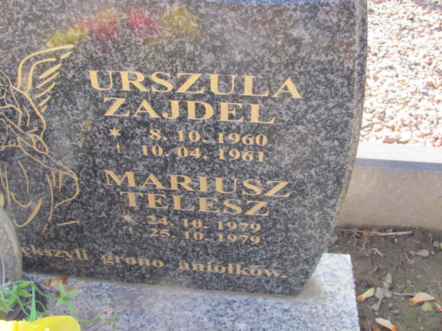 Urszula Zajdel 1960 Jasło - Grobonet - Wyszukiwarka osób pochowanych