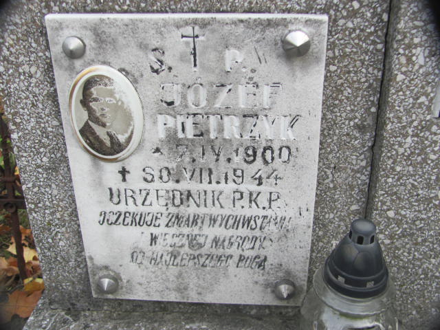 Józef Pietrzyk 1900 Jasło - Grobonet - Wyszukiwarka osób pochowanych