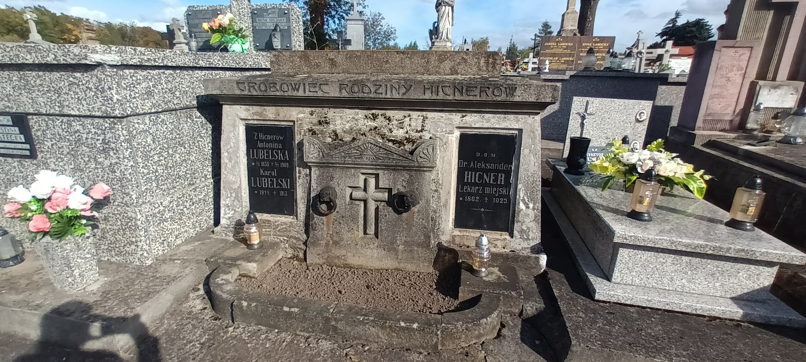 Aleksander Hicner 1862 Jasło - Grobonet - Wyszukiwarka osób pochowanych