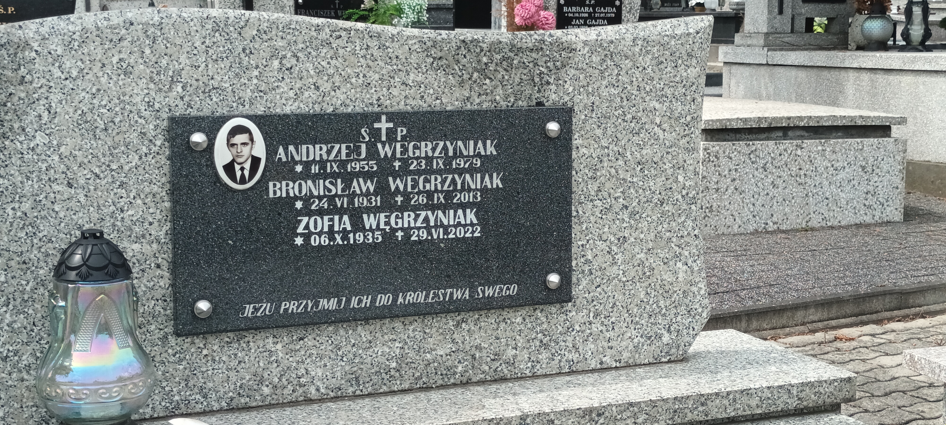Andrzej WĘGRZYNIAK 1955 Jasło - Grobonet - Wyszukiwarka osób pochowanych