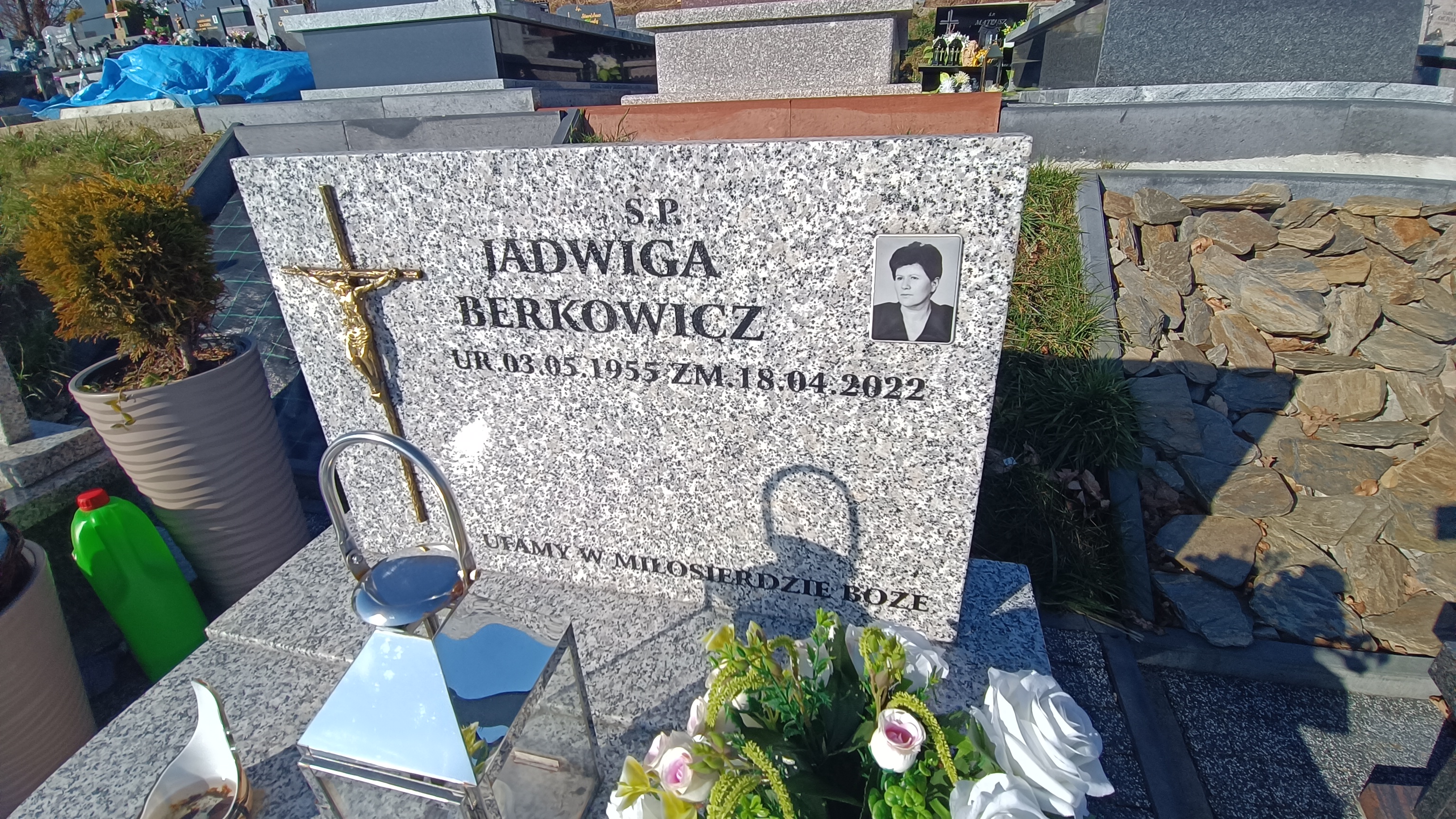 Jadwiga BERKOWICZ 1955 Jasło - Grobonet - Wyszukiwarka osób pochowanych