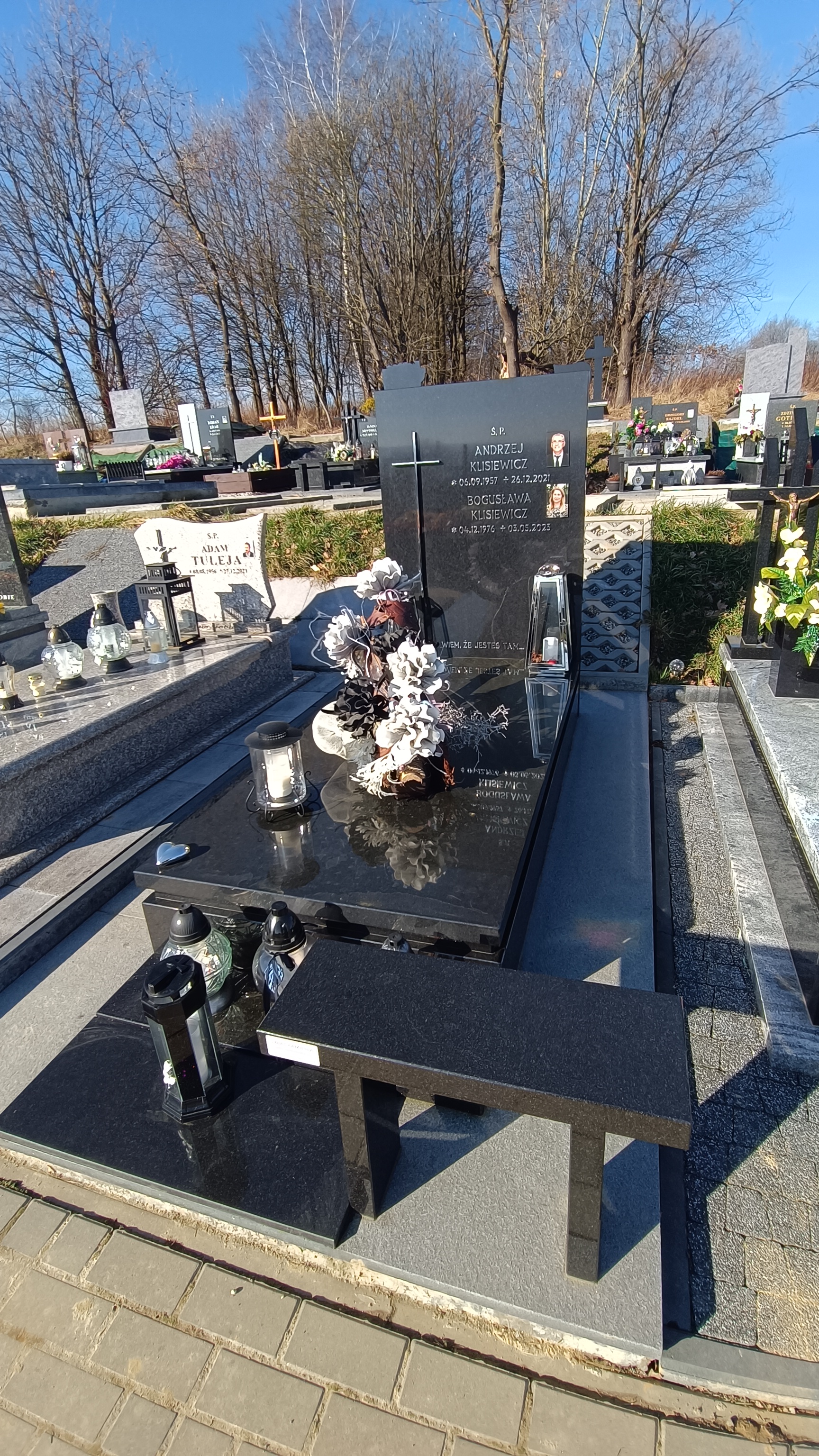 Andrzej KLISIEWICZ 1957 Jasło - Grobonet - Wyszukiwarka osób pochowanych