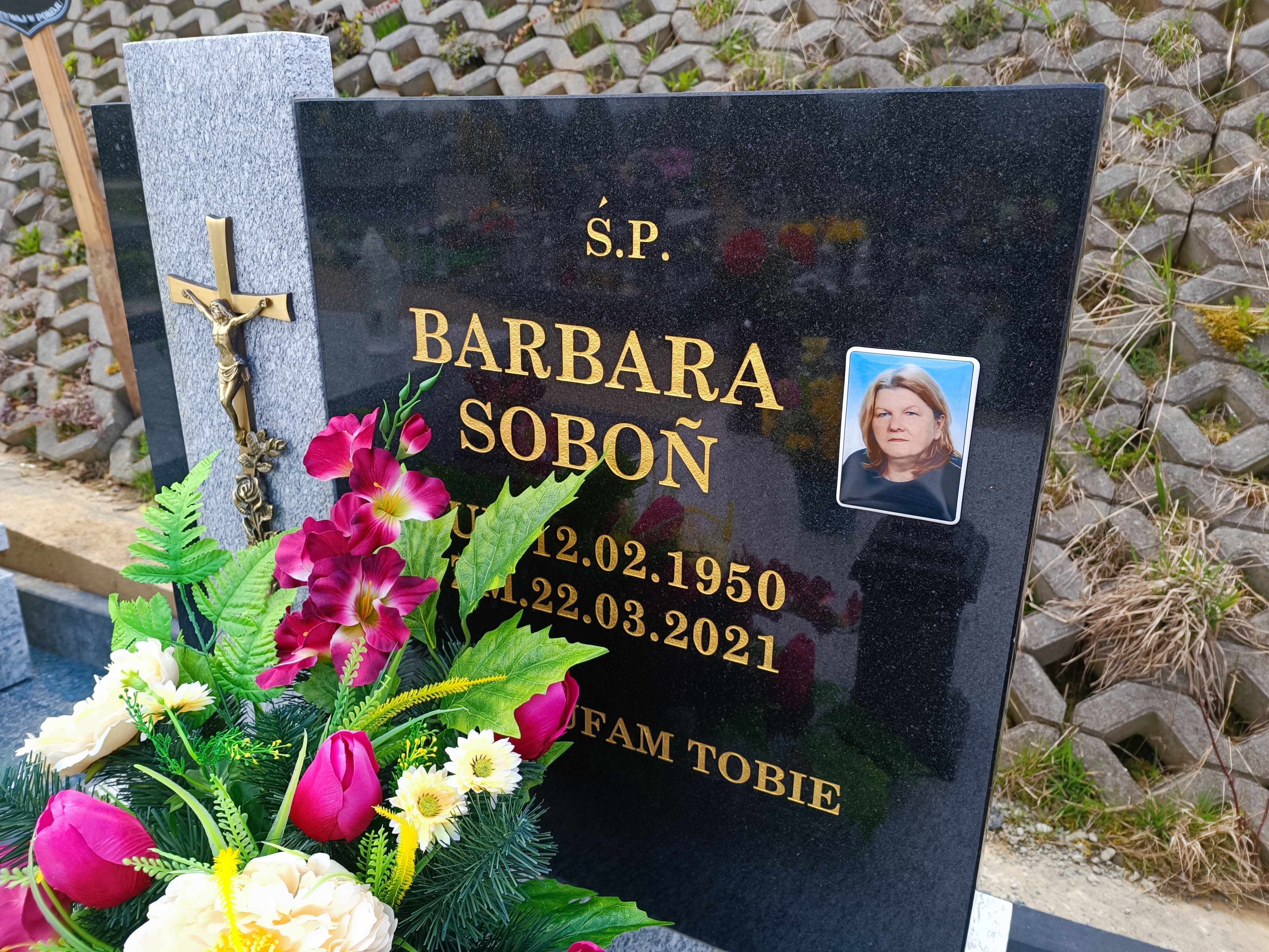 Barbara SOBOŃ 1950 Jasło - Grobonet - Wyszukiwarka osób pochowanych