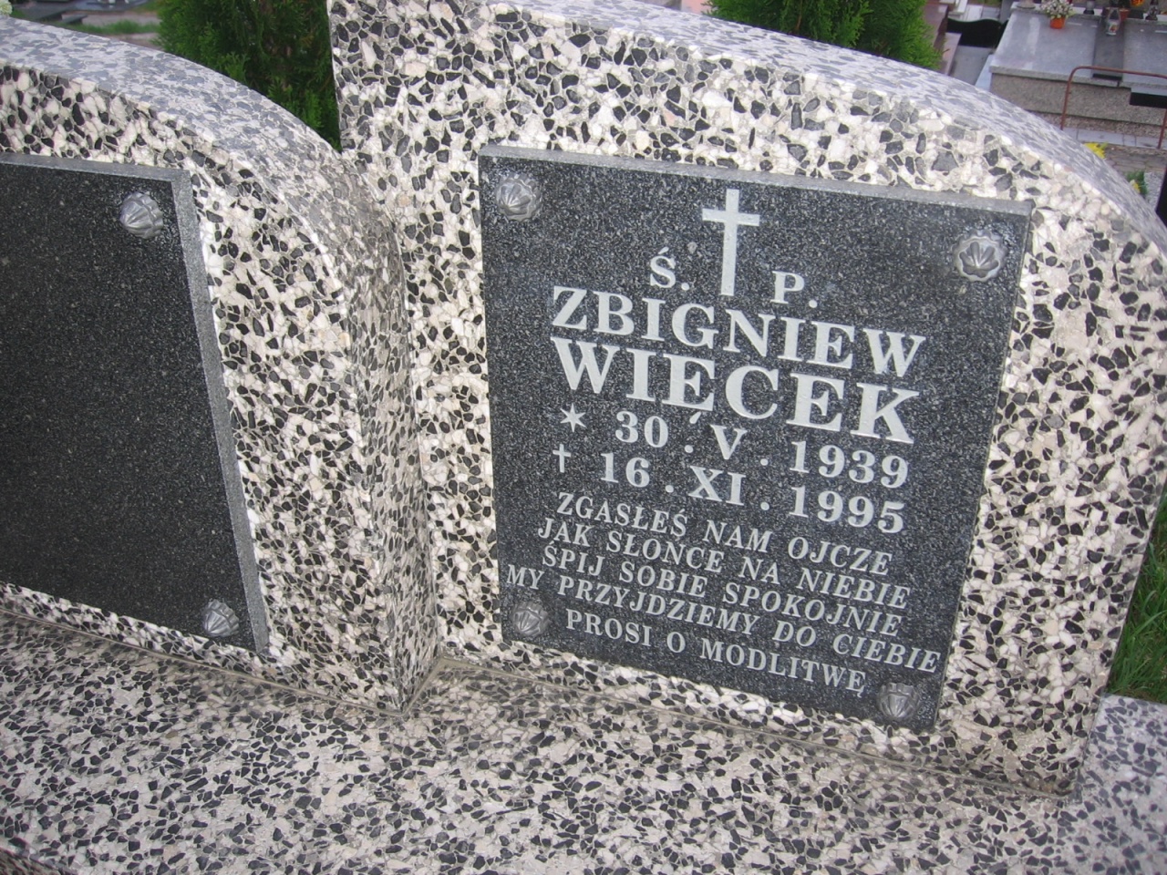 Zbigniew WIĘCEK 1939 Jasło - Grobonet - Wyszukiwarka osób pochowanych