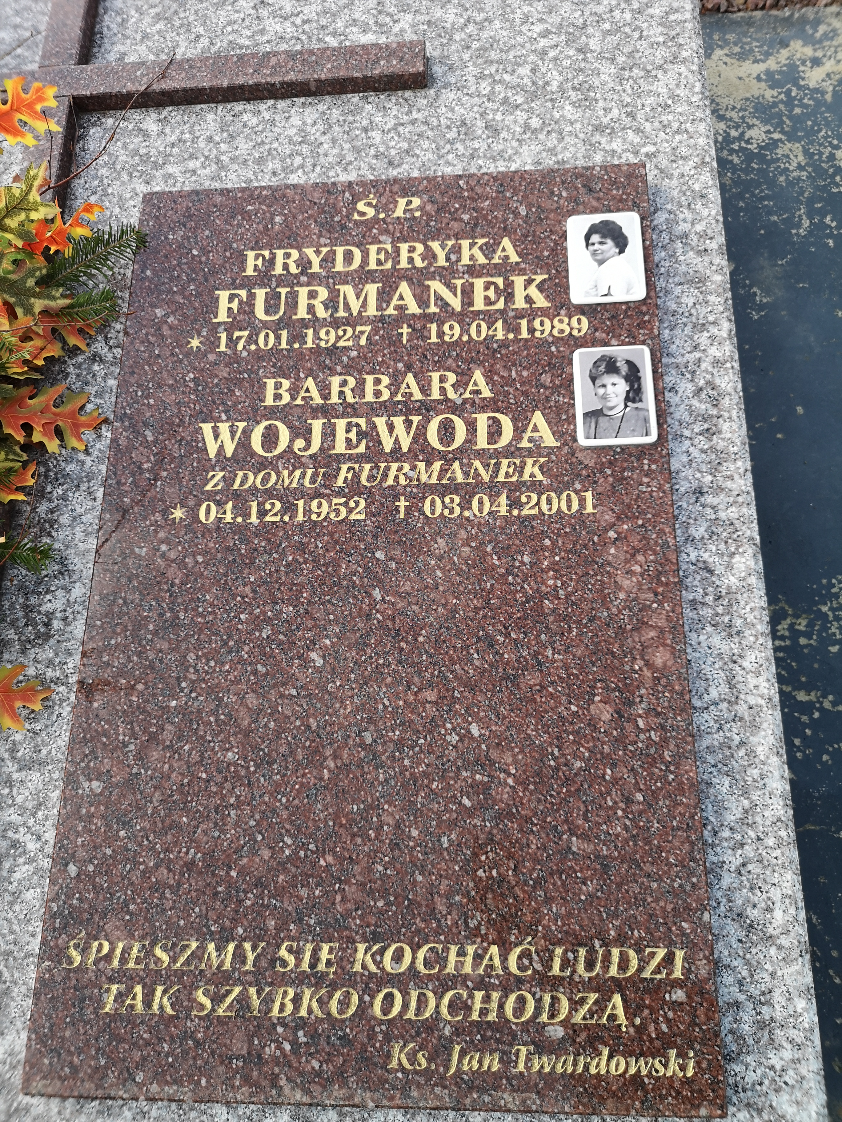 Barbara WOJEWODA 1952 Jasło - Grobonet - Wyszukiwarka osób pochowanych