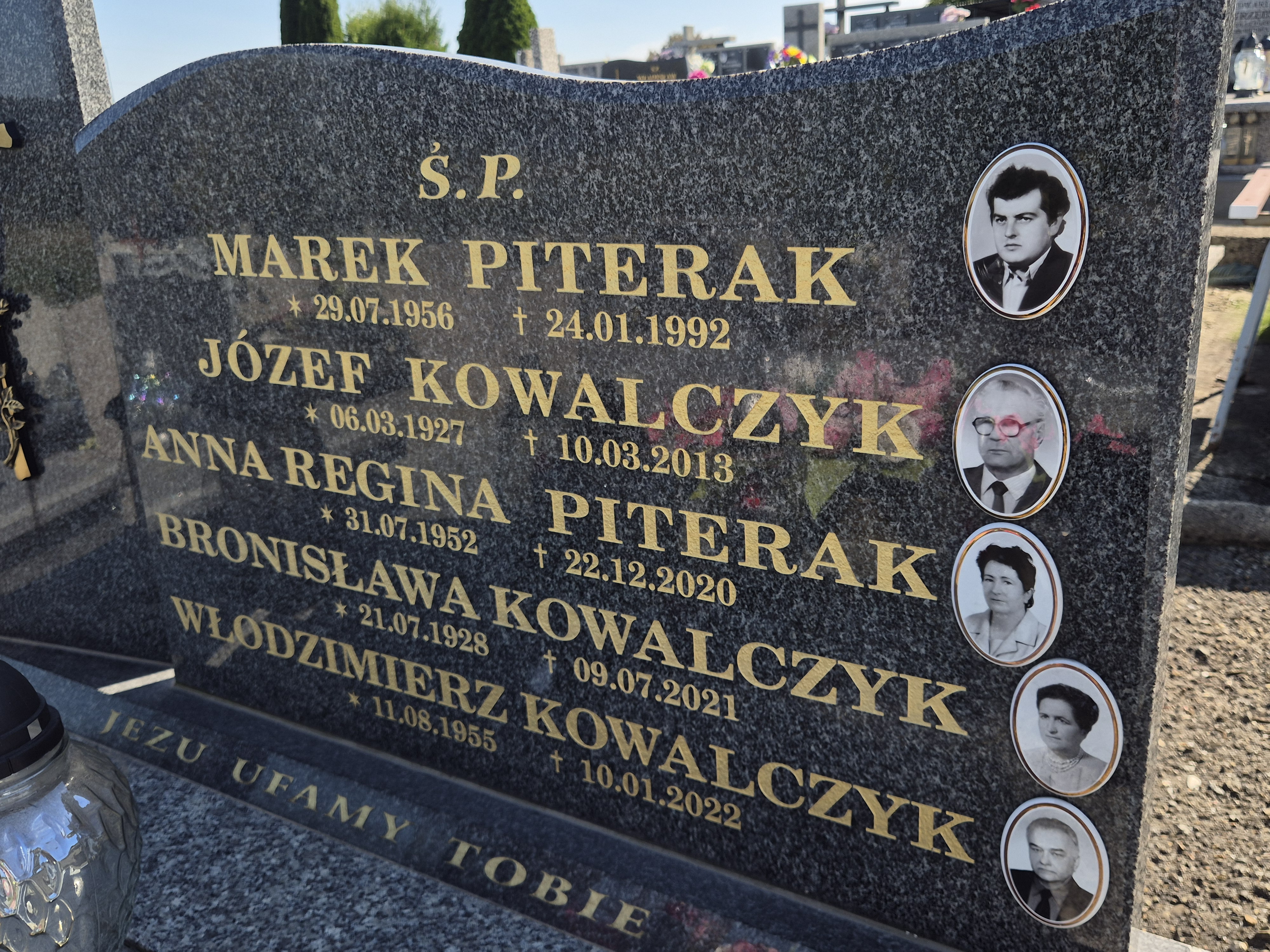 Włodzimierz KOWALCZYK 1955 Jasło - Grobonet - Wyszukiwarka osób pochowanych